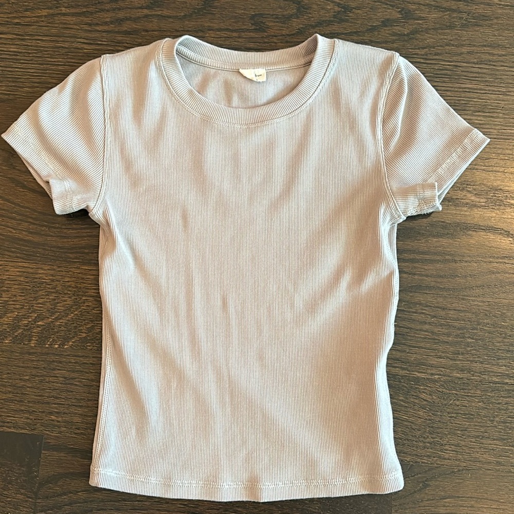 Wilfred Free Go To T-shirt (XS) - Opal Grey